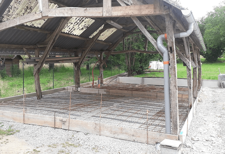 A M T Entreprise De Maconnerie Bain De Bretagne Maco Chantier Sur Saulnieres Dalle Hangar